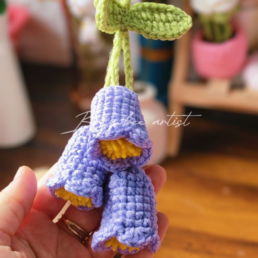 Bell Ring Keychain - Busy Bee Artist
