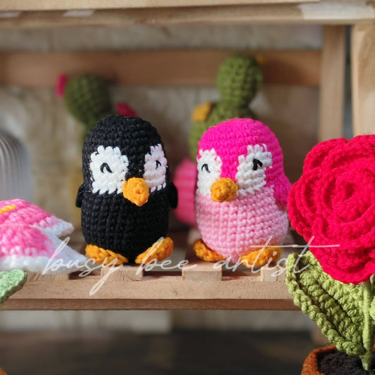 Two Penguins - Busy Bee Artist