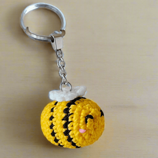 Honey Bee Keychain - Busy Bee Artist