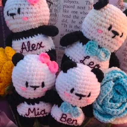 Mr & Mrs Panda Bouquet