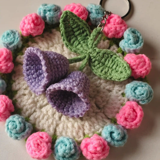 Bell Flower Keychain - Busy Bee Artist