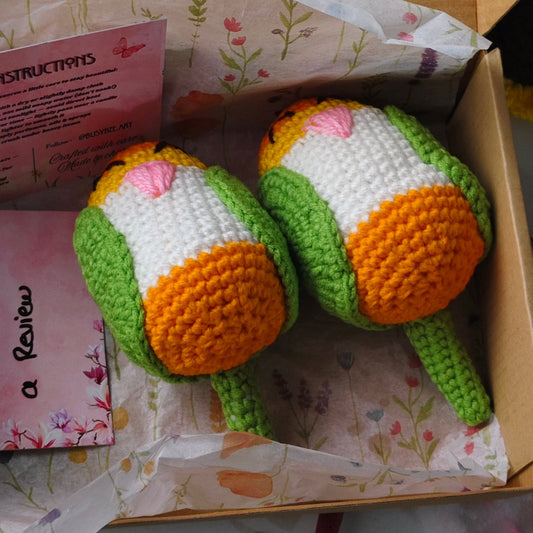 Love Birds - Busy Bee Artist