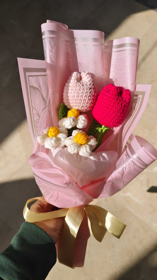 TULIPS AND DAISIES Bouquet