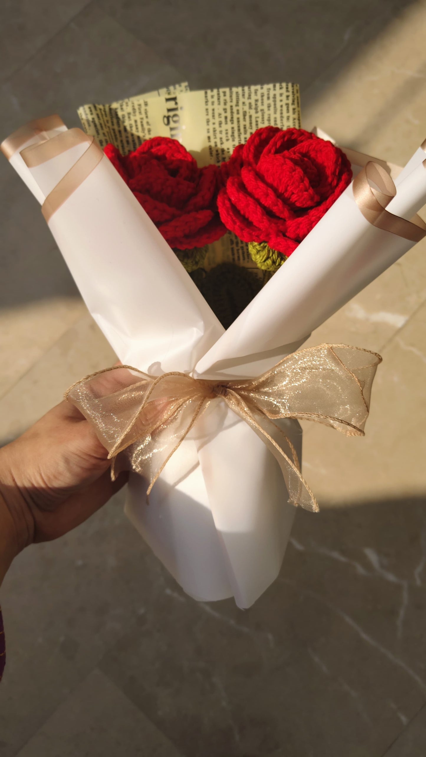 Double Rose Bouquet | 12 inches