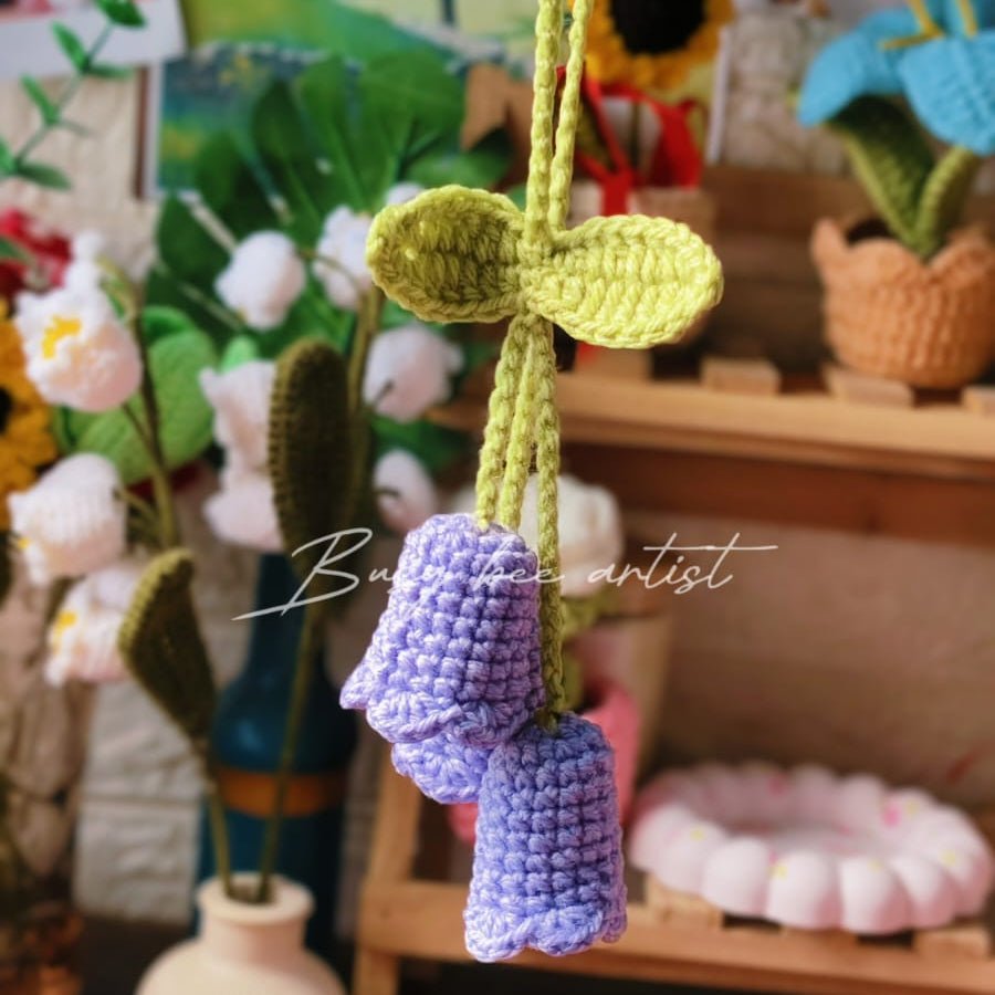 Bell Ring Keychain - Busy Bee Artist