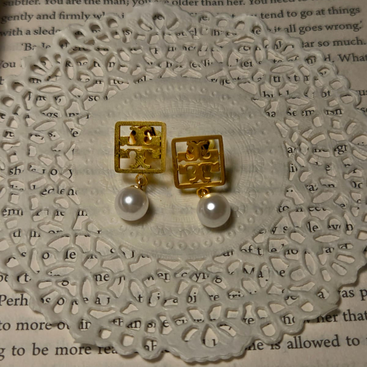Tory inspired earrings