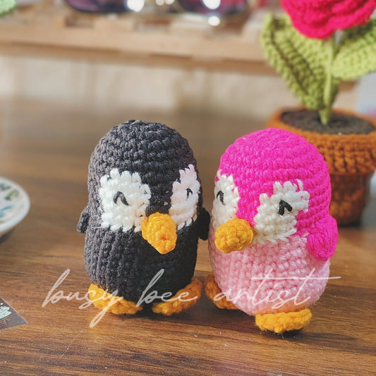 Two Penguins - Busy Bee Artist