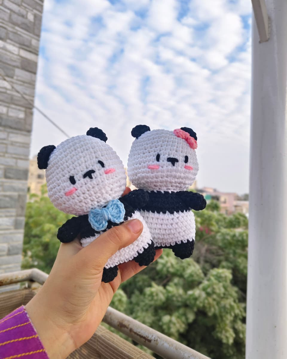 Mr & Mrs Panda Bouquet