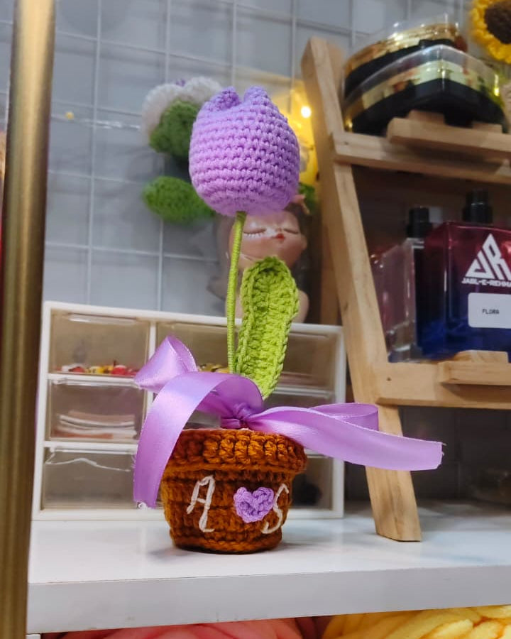 Tulip Flower Pot (7 inches)