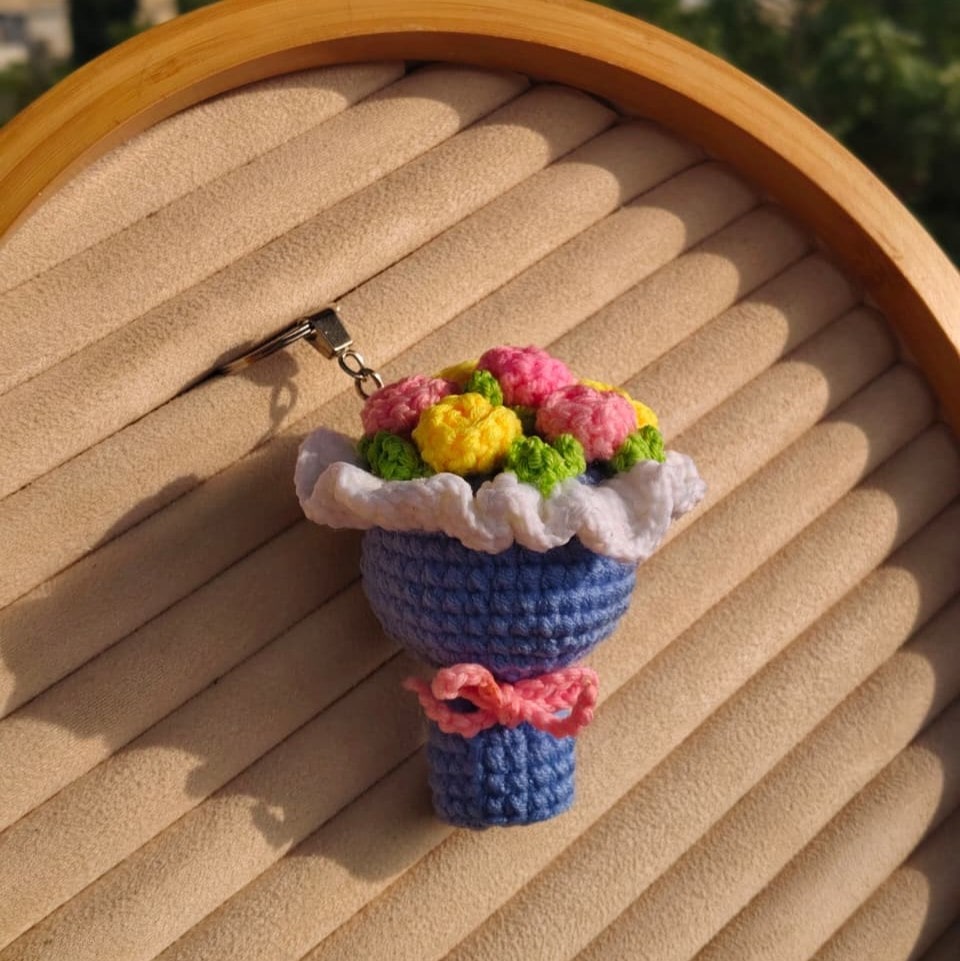 Bouquet Keychain (without name tag)