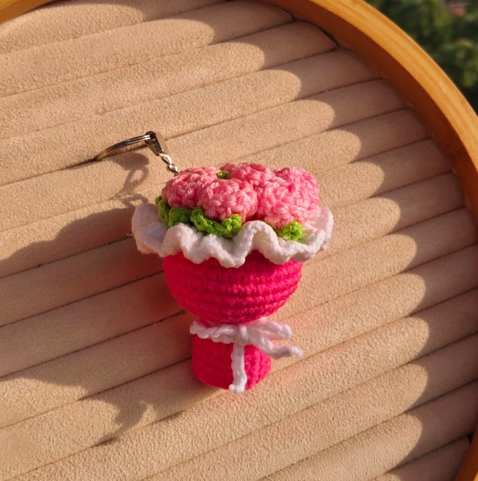 Bouquet Keychain (without name tag)