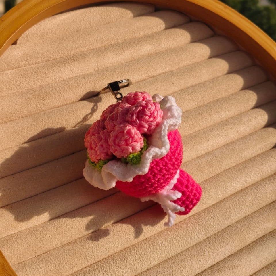 Bouquet Keychain (without name tag)