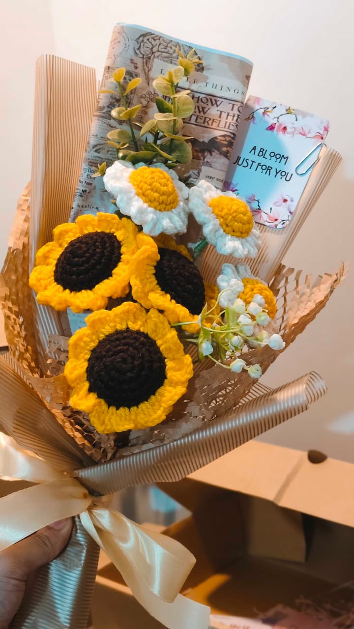 The Golden Bloom Bouquet