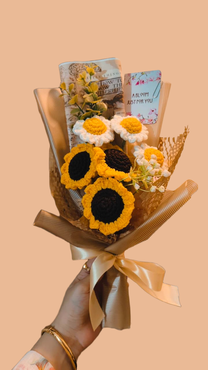 The Golden Bloom Bouquet