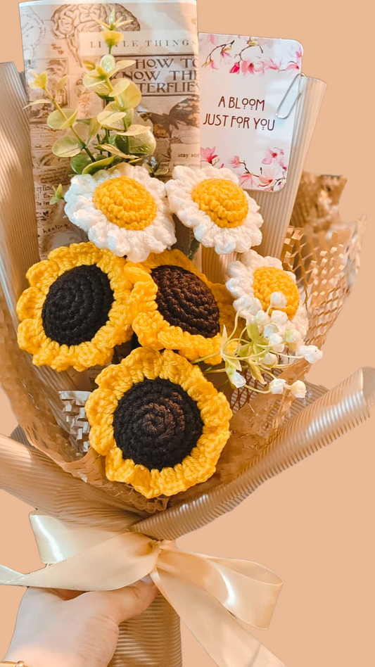 The Golden Bloom Bouquet