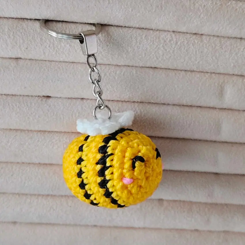 Honey Bee Keychain