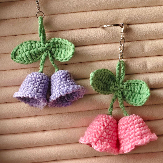 Bell Flower Keychain - Busy Bee Artist