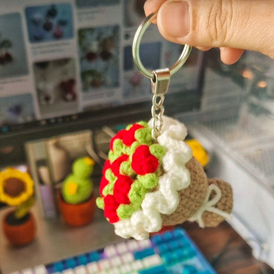 Bouquet Keychain (without name tag)