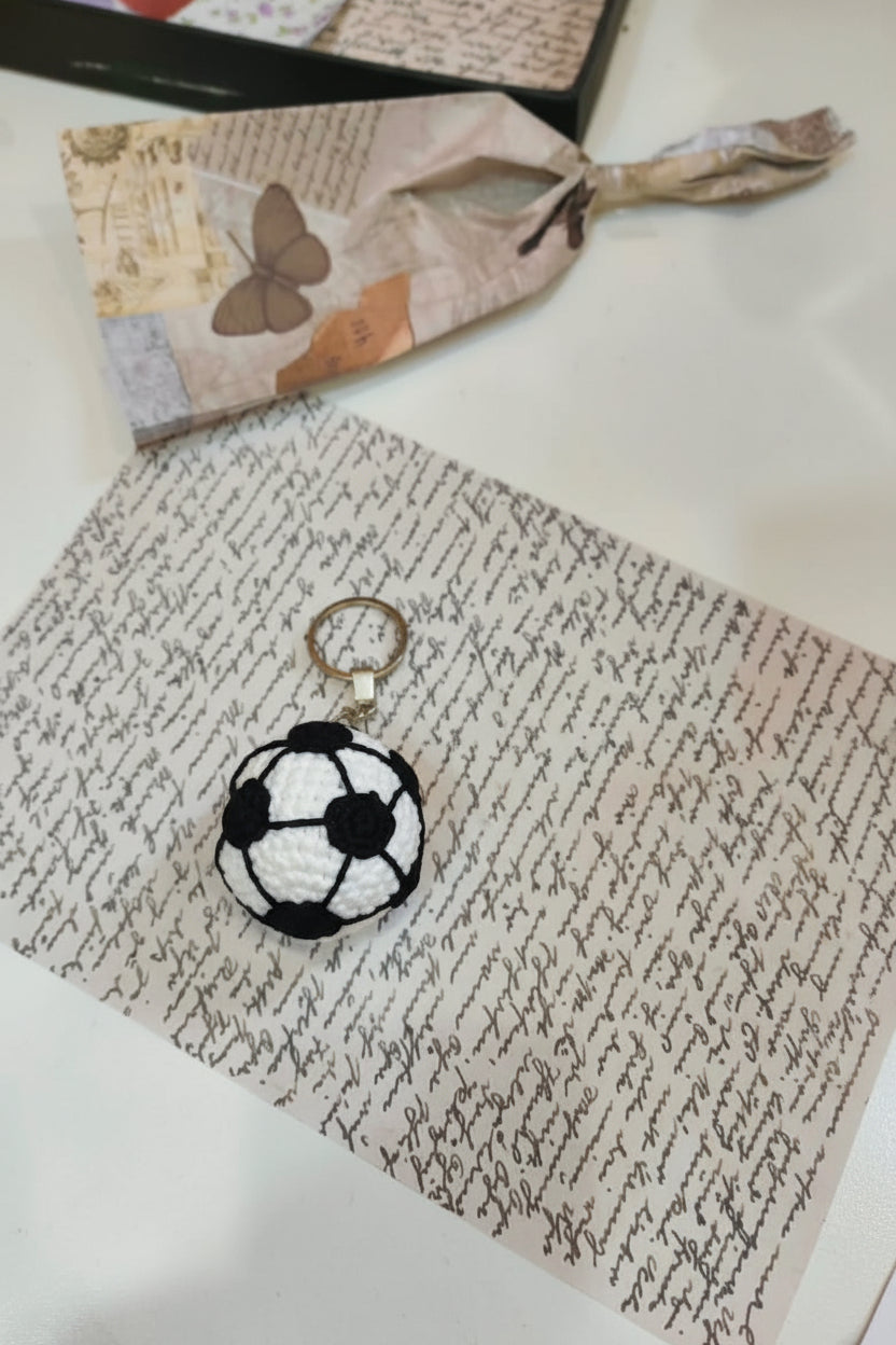 Football keychain