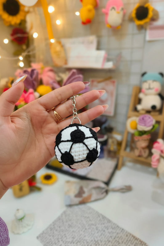 Football keychain