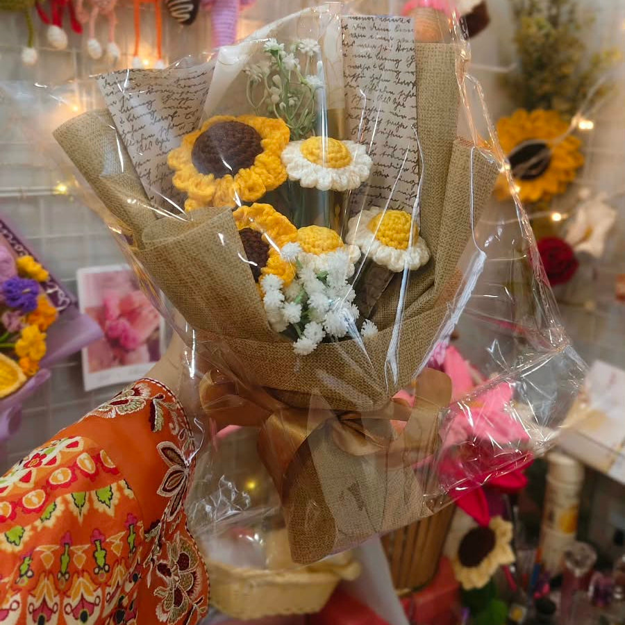 The Golden Bloom Bouquet