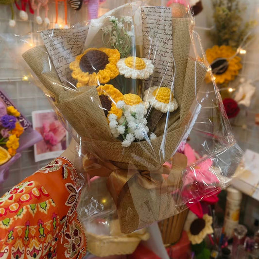 The Golden Bloom Bouquet