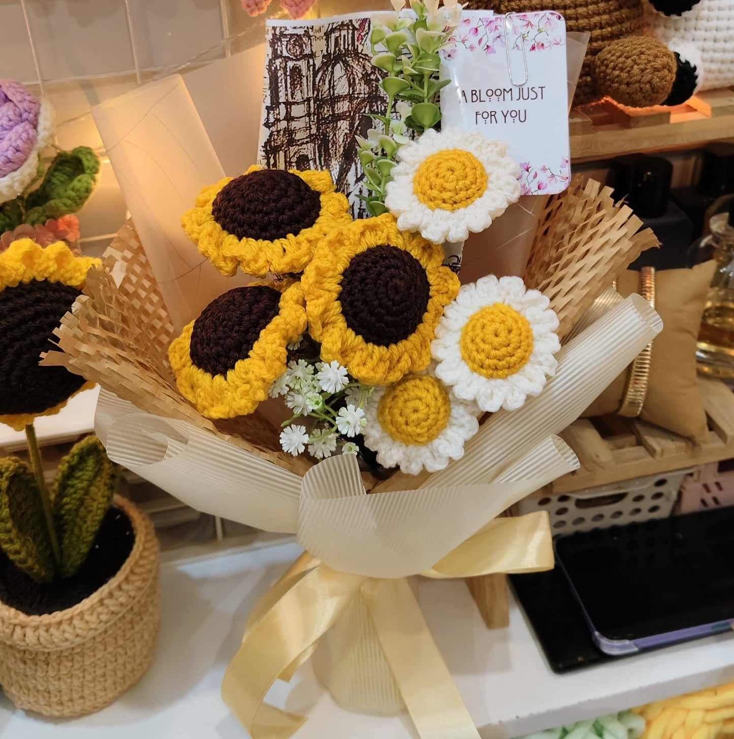 The Golden Bloom Bouquet