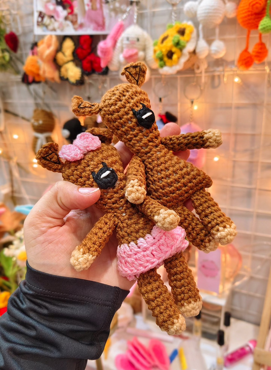 Mr. Bean teddy KC pair