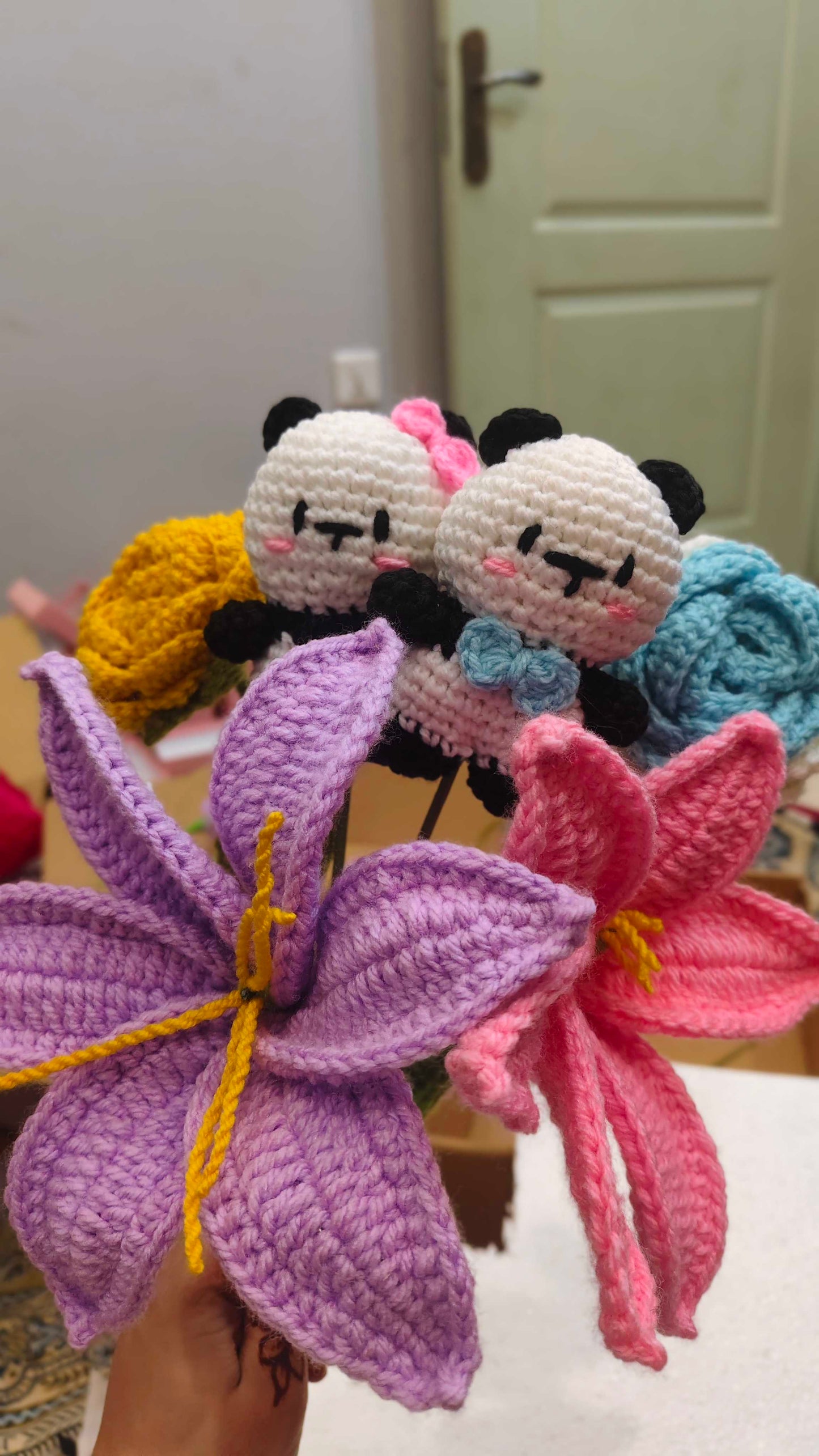 Mr & Mrs Panda Bouquet