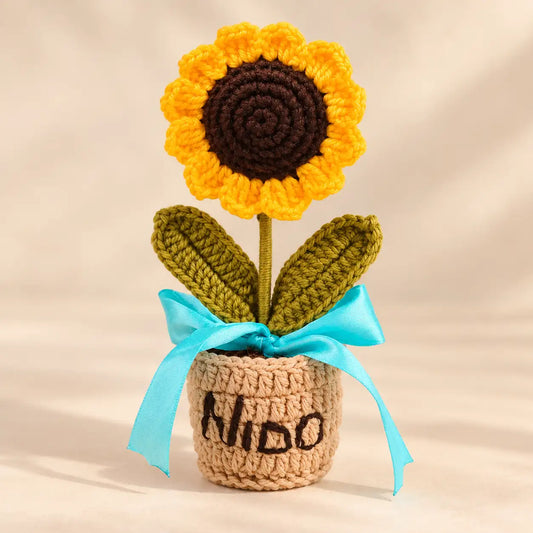 Sunflower Pot (7 inches)