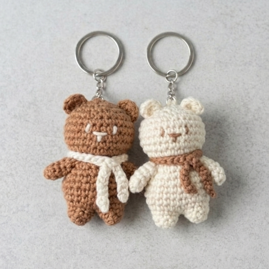 Muffler Bear - Keychain