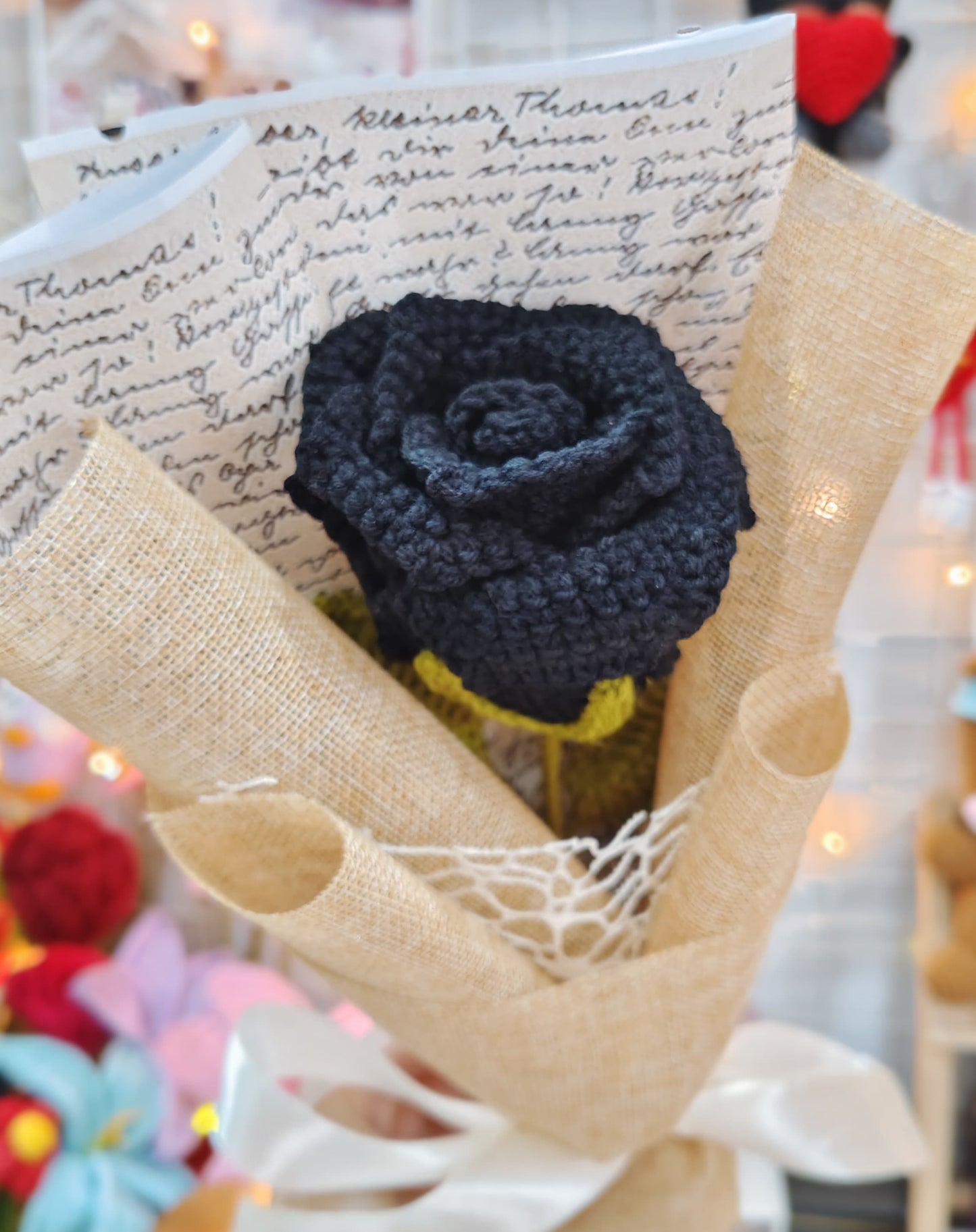 Black Wine Rose Bouquet