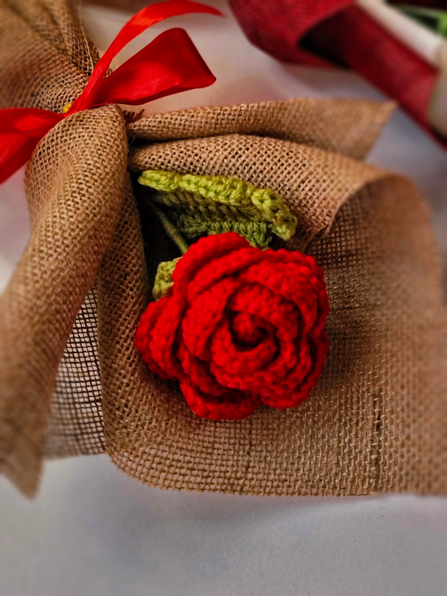 Medium Rose flower bouquet with free greeting card 🌹✨💝