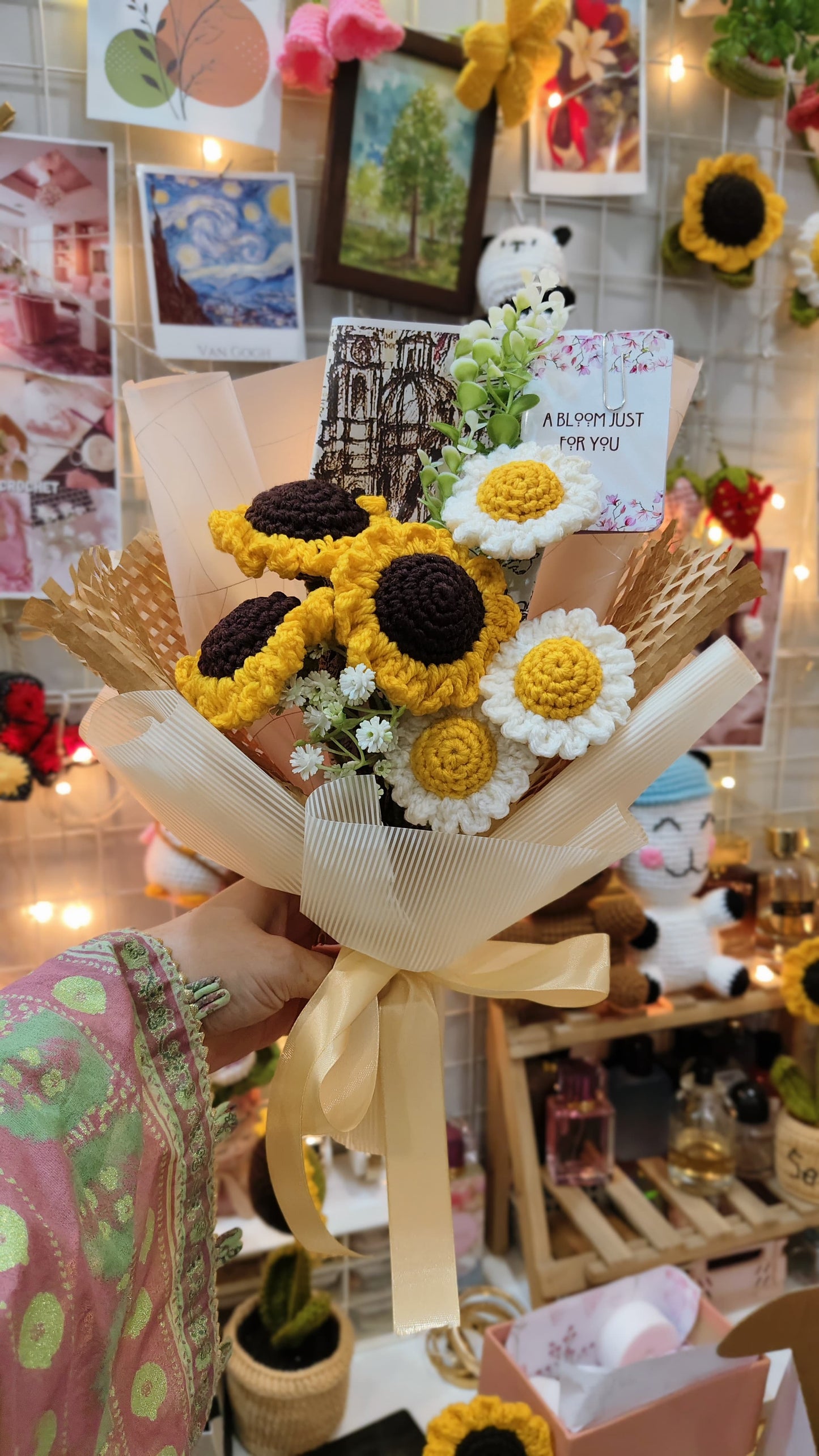 The Golden Bloom Bouquet