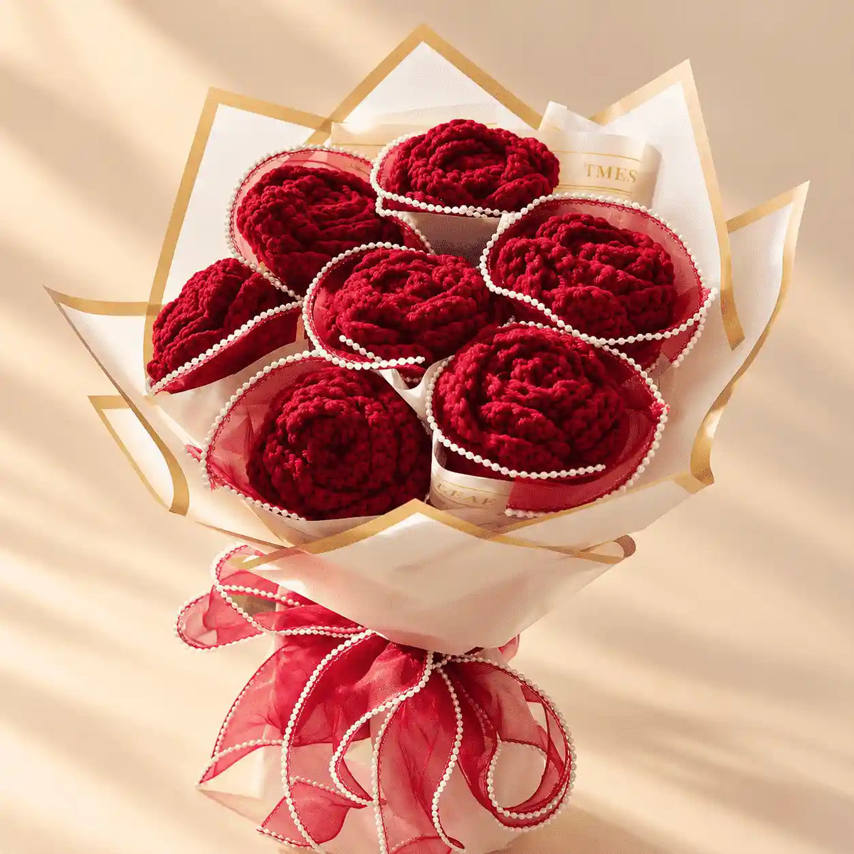 LOVE YOU bouquet- 7 letters - 7 Roses
