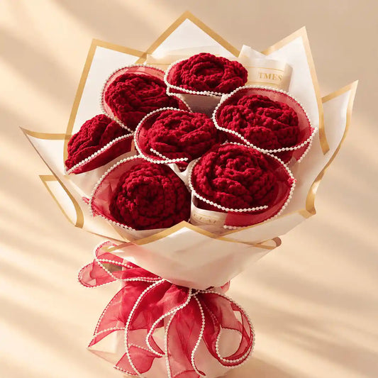 LOVE YOU bouquet- 7 letters - 7 Roses