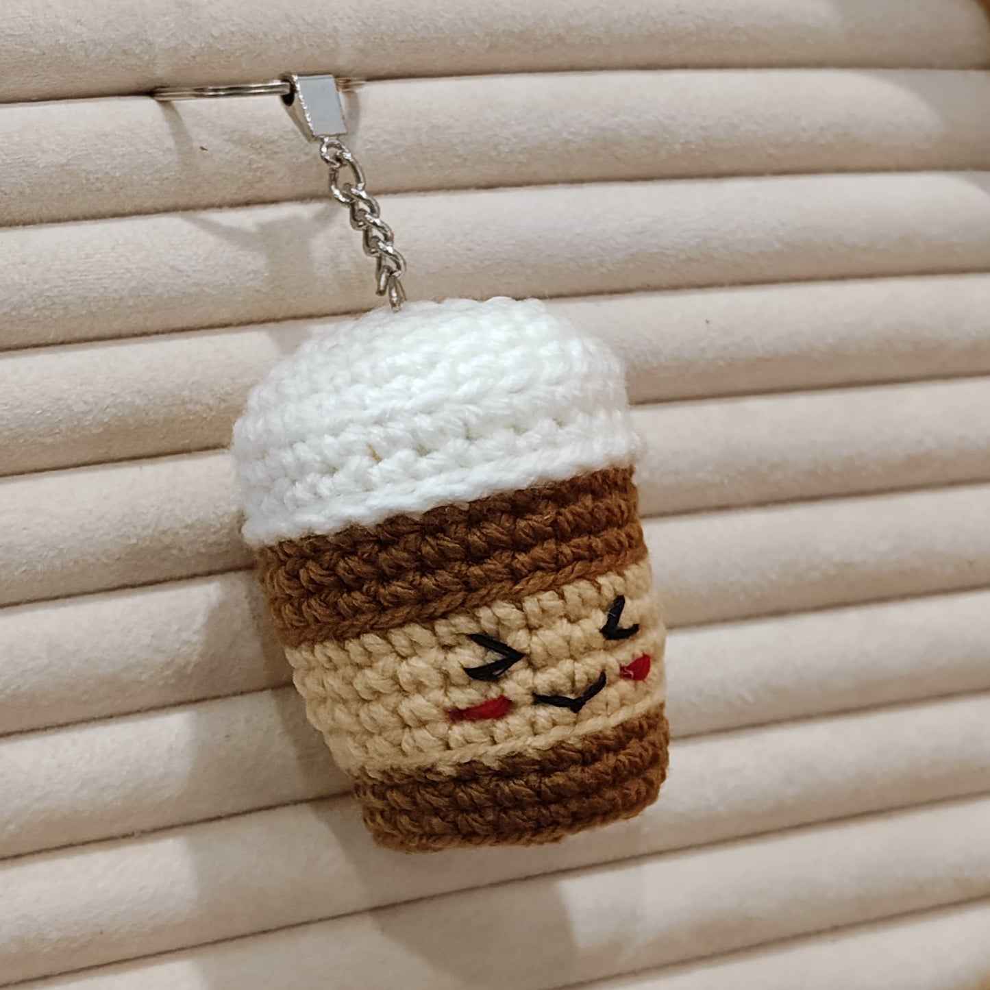 BrewBuddies™ Crochet Coffee - Keychain