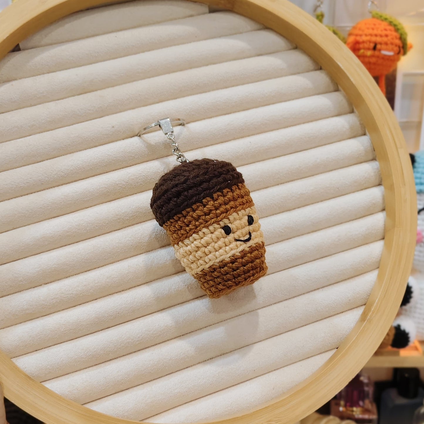 BrewBuddies™ Crochet Coffee - Keychain