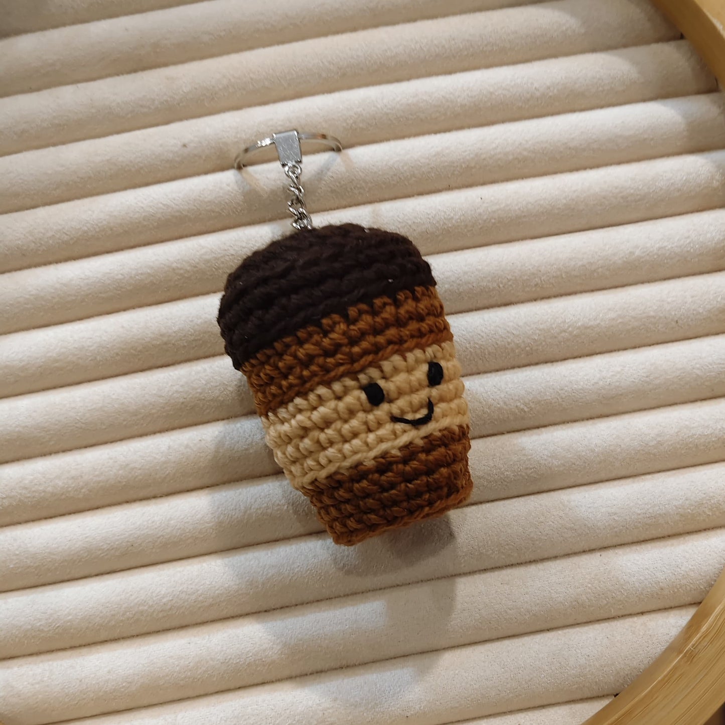 BrewBuddies™ Crochet Coffee - Keychain