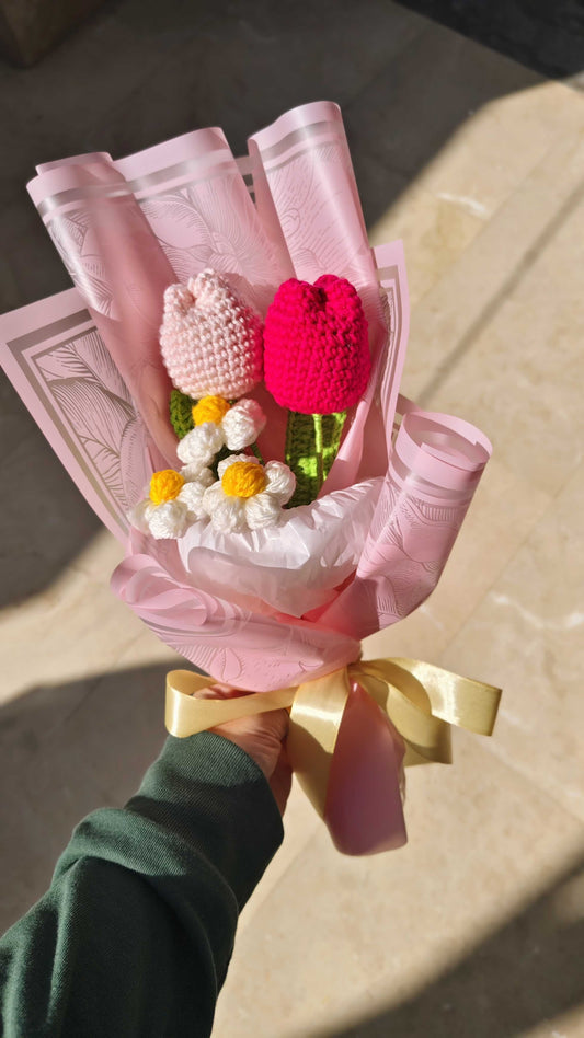 TULIPS AND DAISIES Bouquet