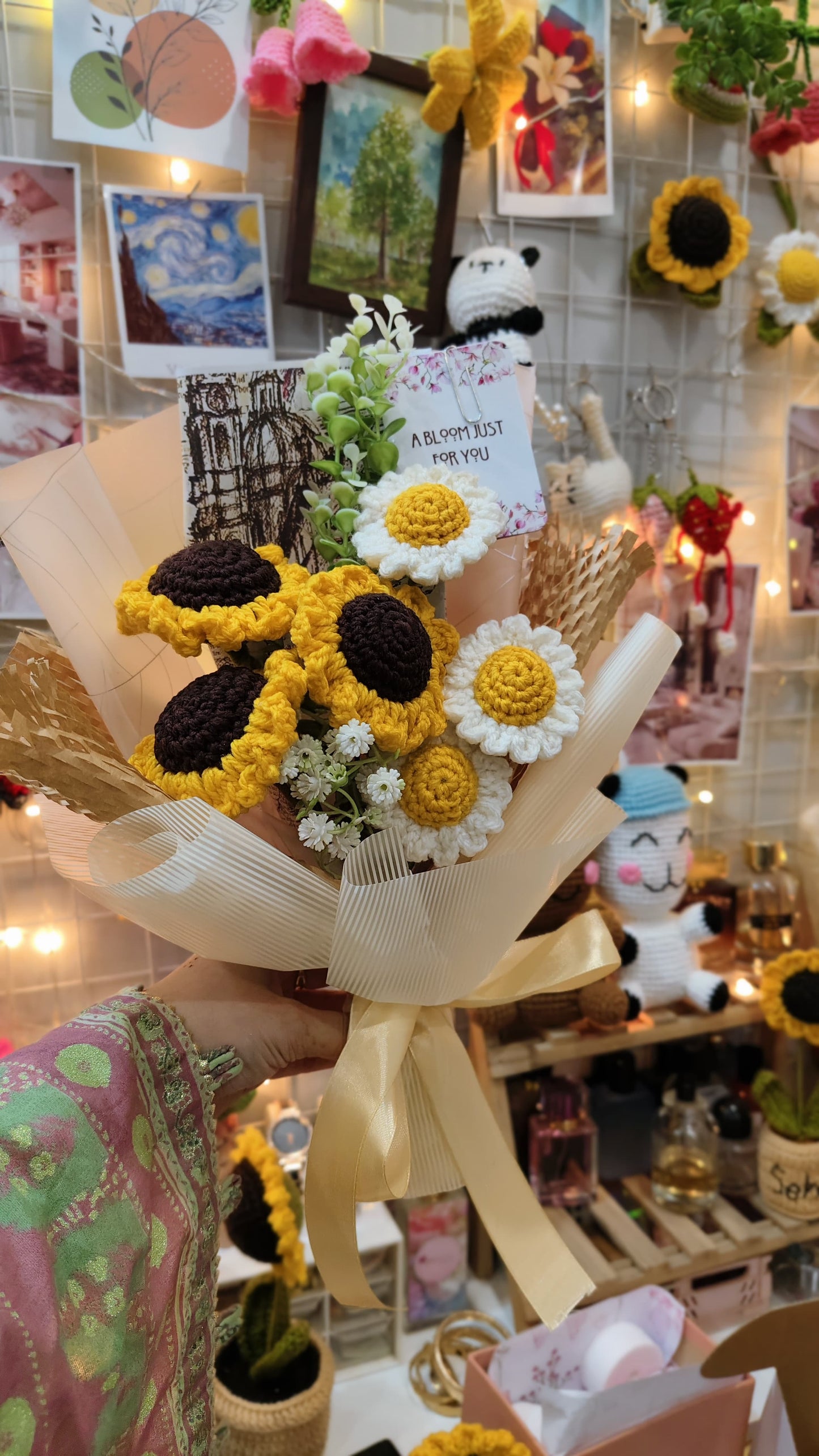 The Golden Bloom Bouquet
