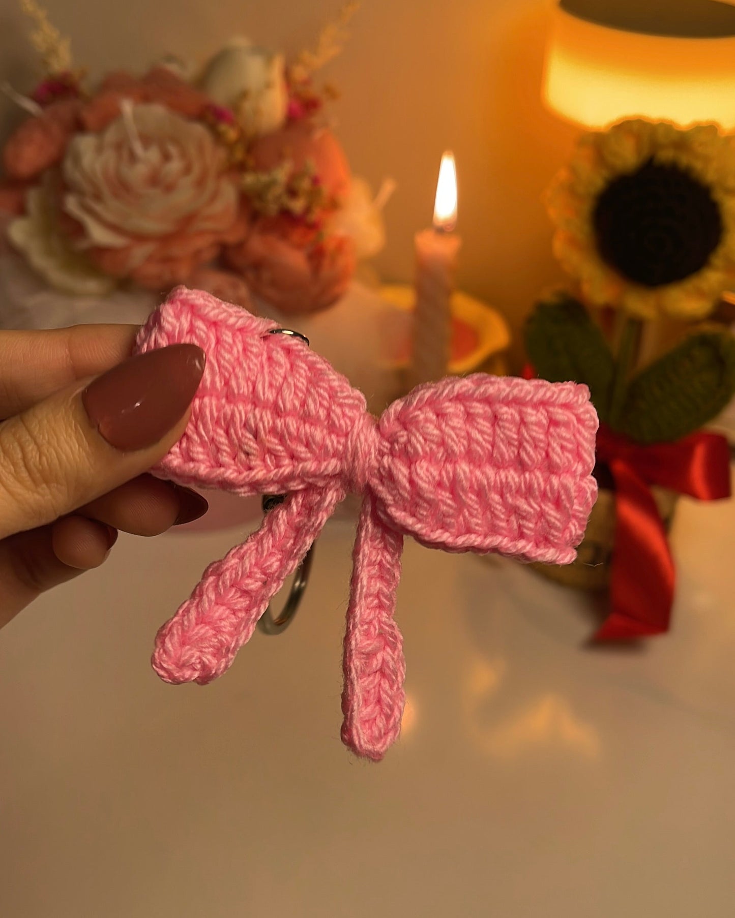 Bow Keychain