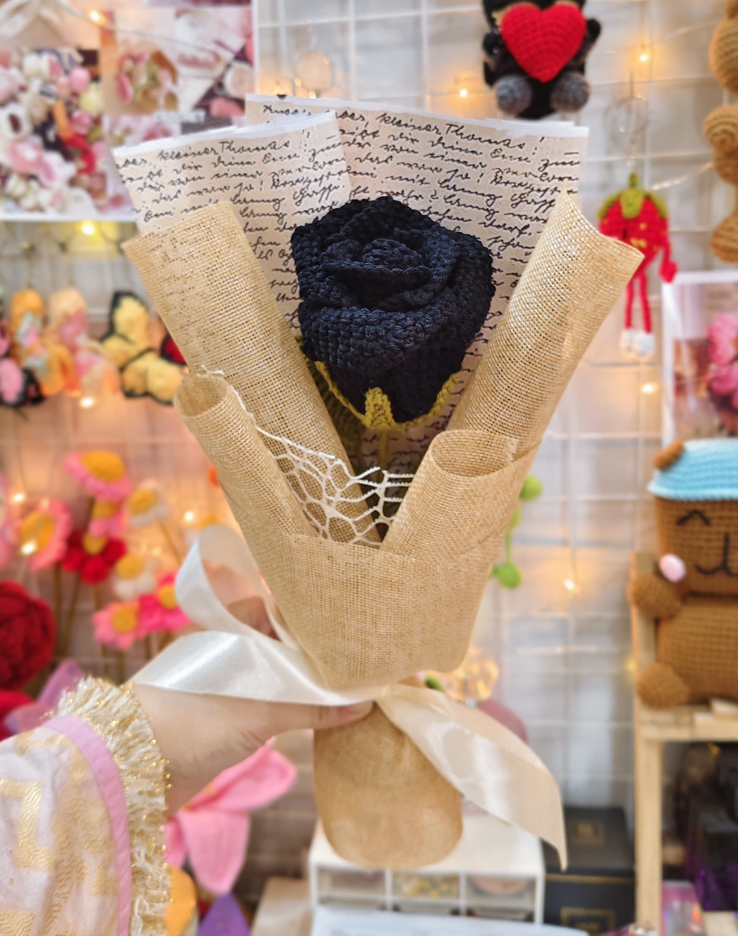 Black Wine Rose Bouquet