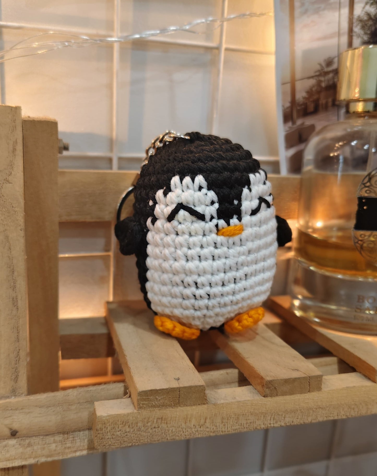 Mini Penguin Keychain