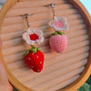 Strawberry keychain
