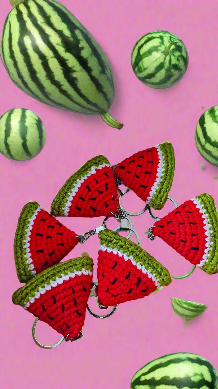 Watermelon keychain - Busy Bee Artist