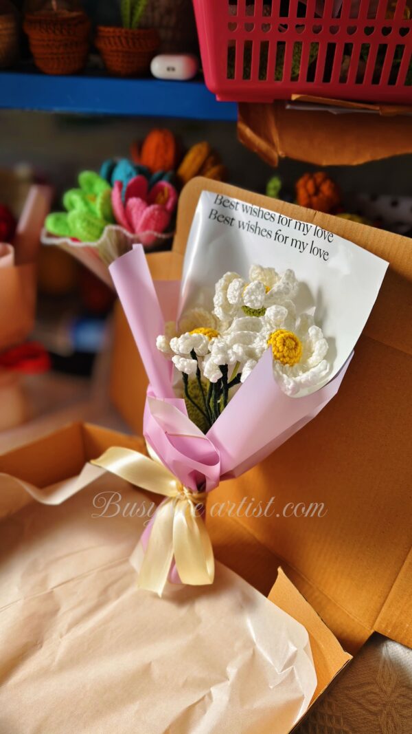 3 In 1 daisy with baby breath