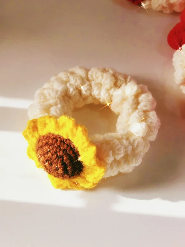 Gajra with 1 Sunflower