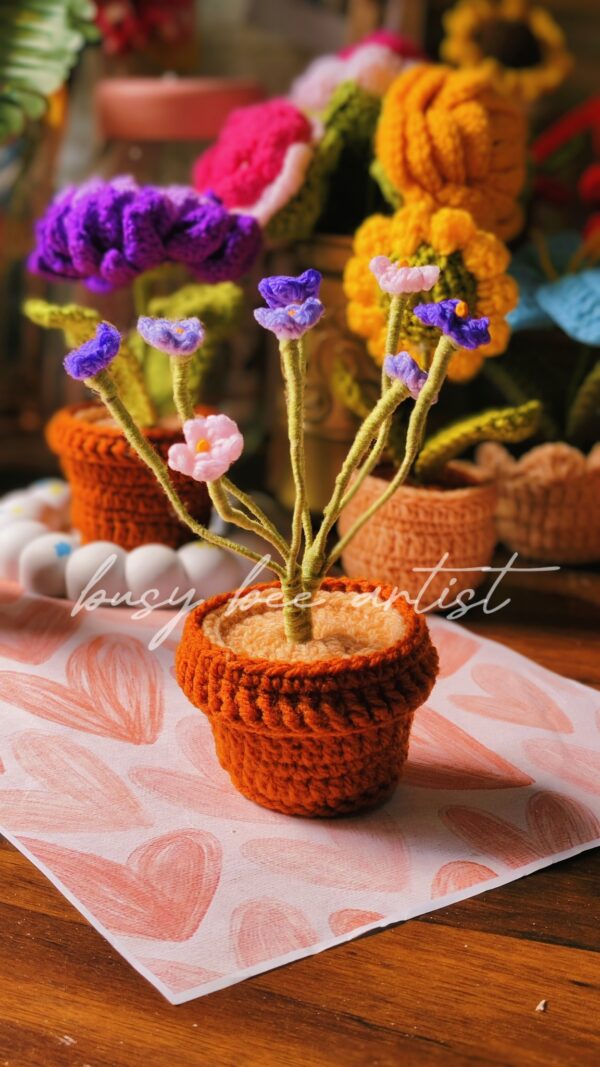 Baby Breaths Flower Pot