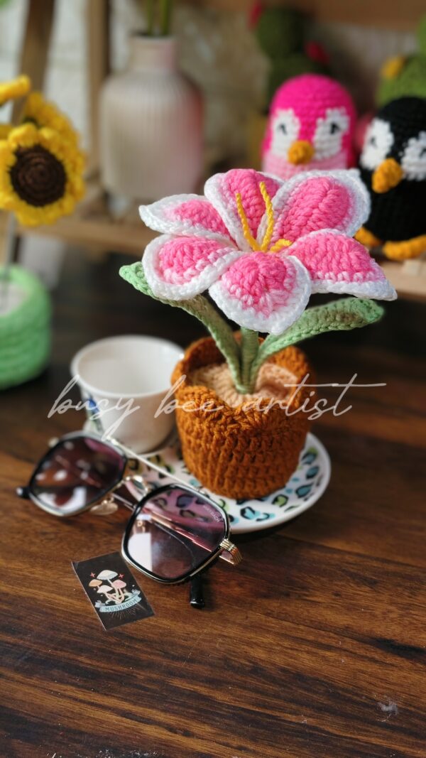 Lily flower pots